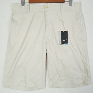 Nike Golf Mens Standard Fit Dri Fit Shorts Khaki Size 32 Style 639798